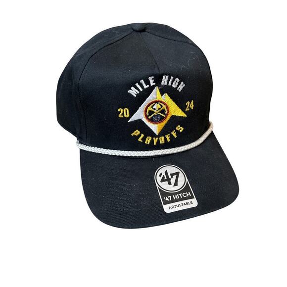 forty seven Other - Denver Nuggets Mile High Playoffs 2024 vintage inspired-NEW